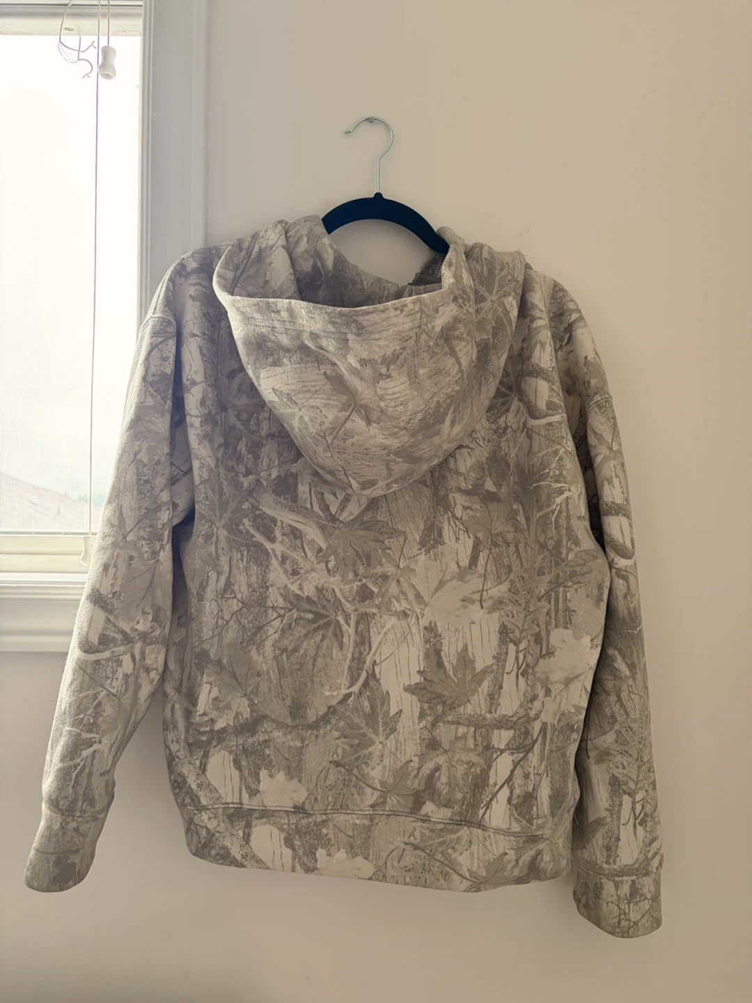 Hollister Boxy Fit Camo Zip Up Hoodie XS - photo 2