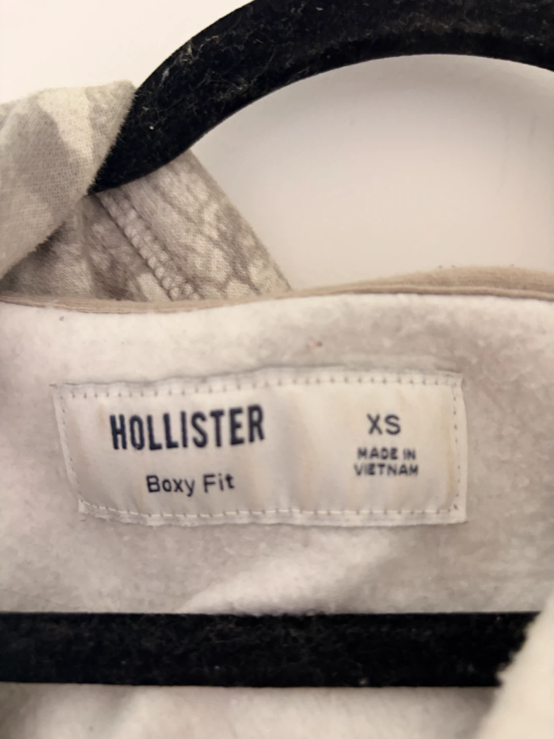 Hollister Boxy Fit Camo Zip Up Hoodie XS - photo 3