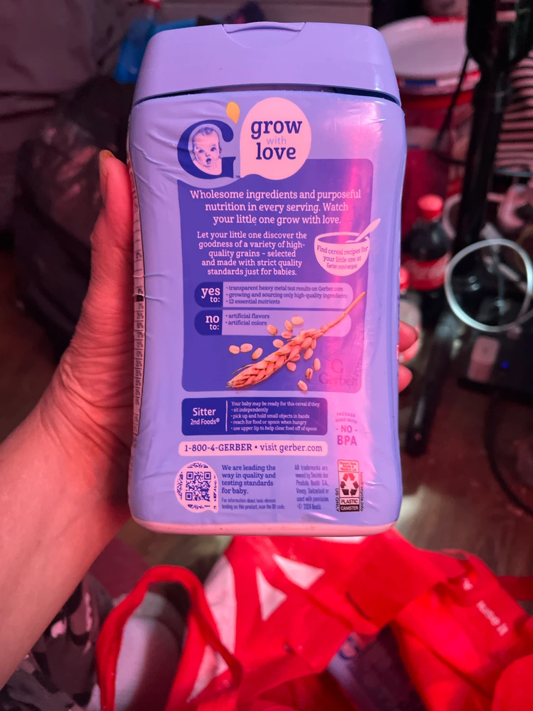 Gerber Multigrain Cereal 8 oz - photo 2