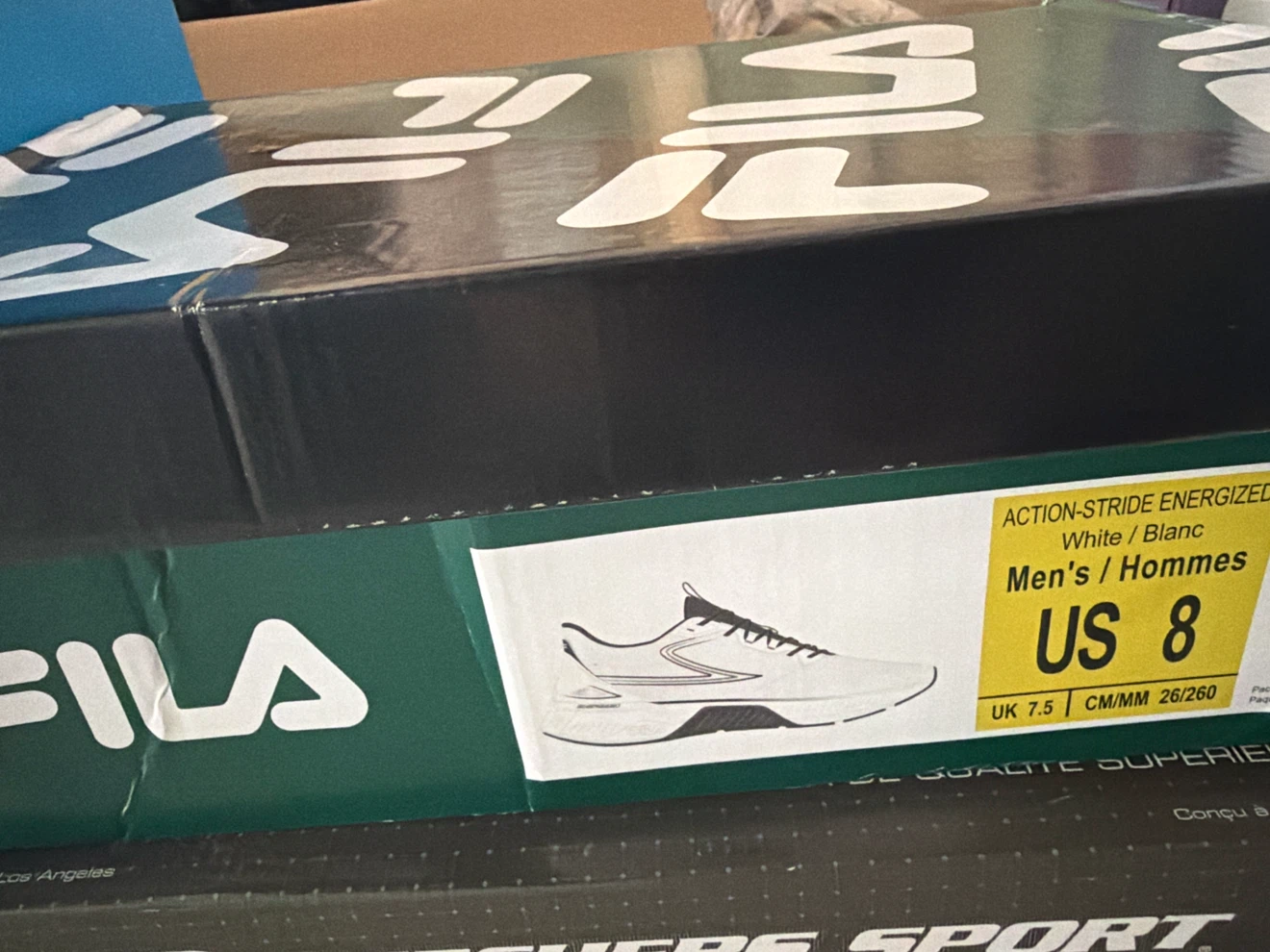 Fila Action-Stride Energized Men's Running Shoes - photo 4