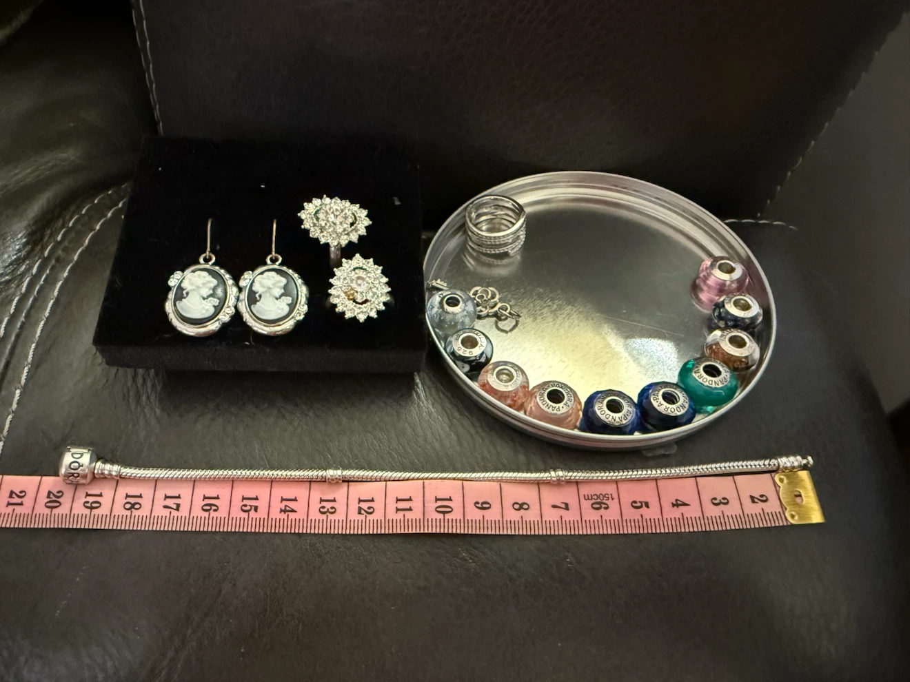 Pandora charms bracelet with gift set - photo 5