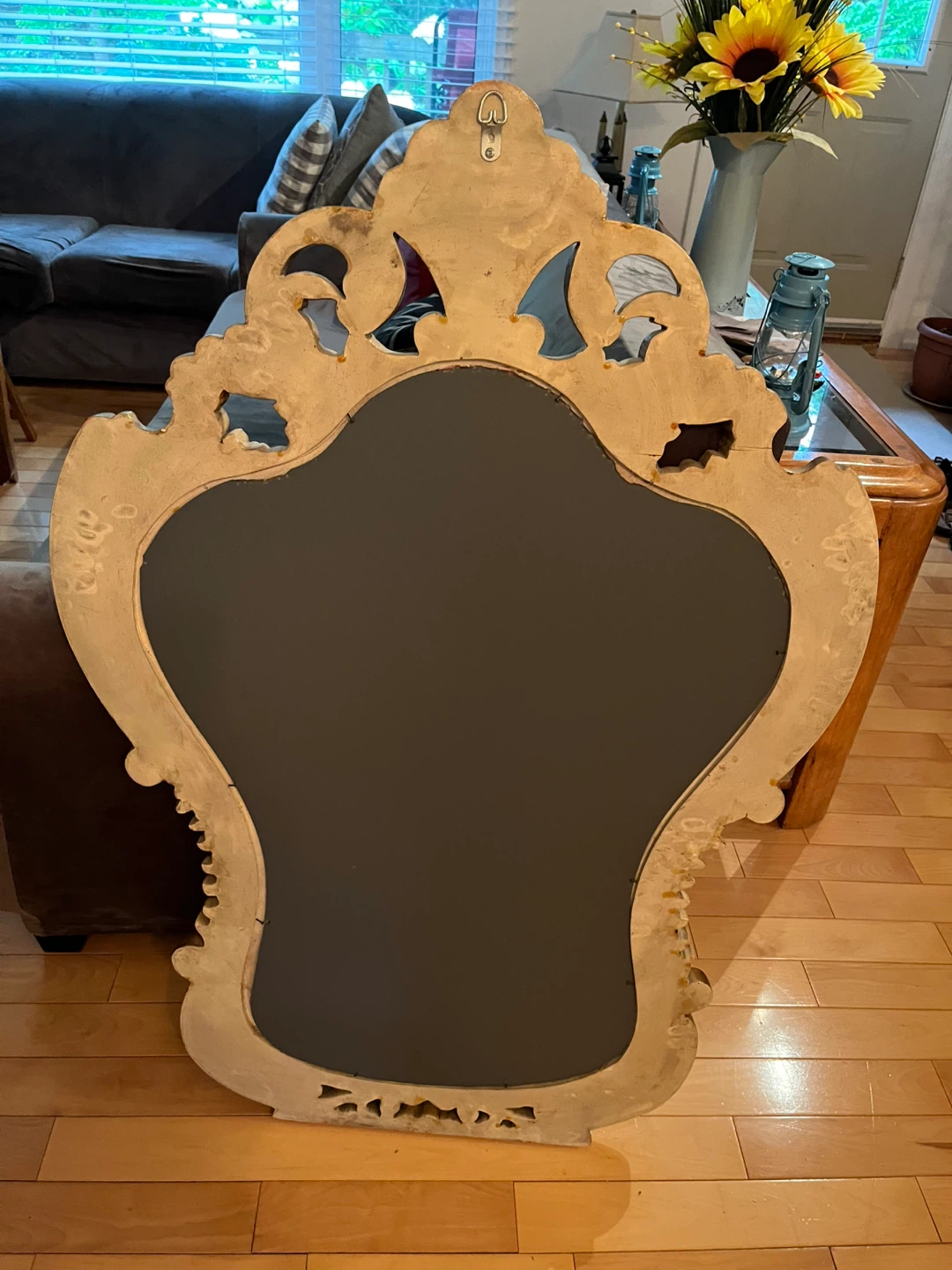 Ornate Gold Gilt Mirror - photo 5