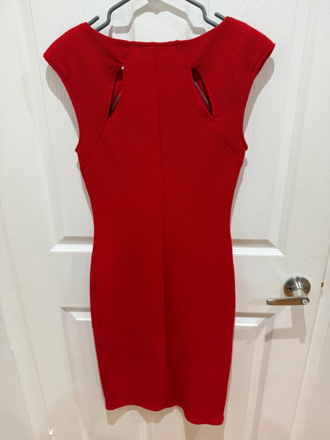 Red Bodycon Dress - Size M - photo 3