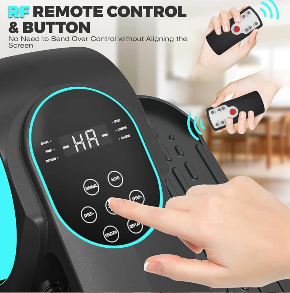 Elliptical Trainer with LCD Screen and Remote Control - photo 4