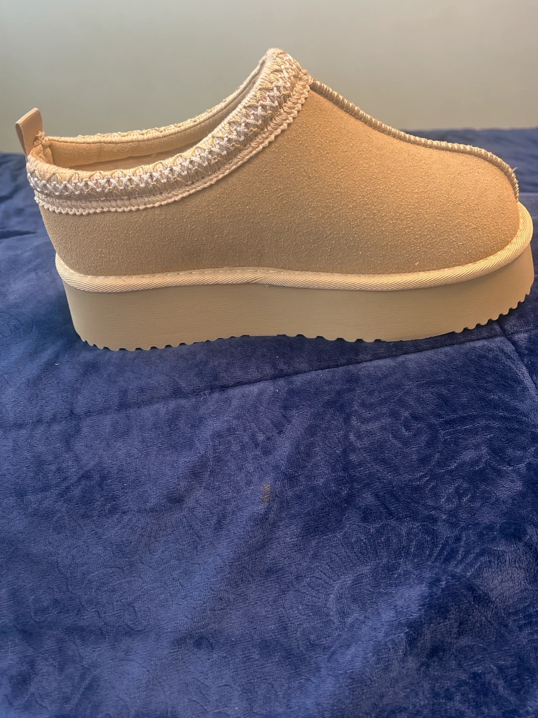 New Beige Platform Winter/Snow Boots size 41 or 9-9.5 - photo 2