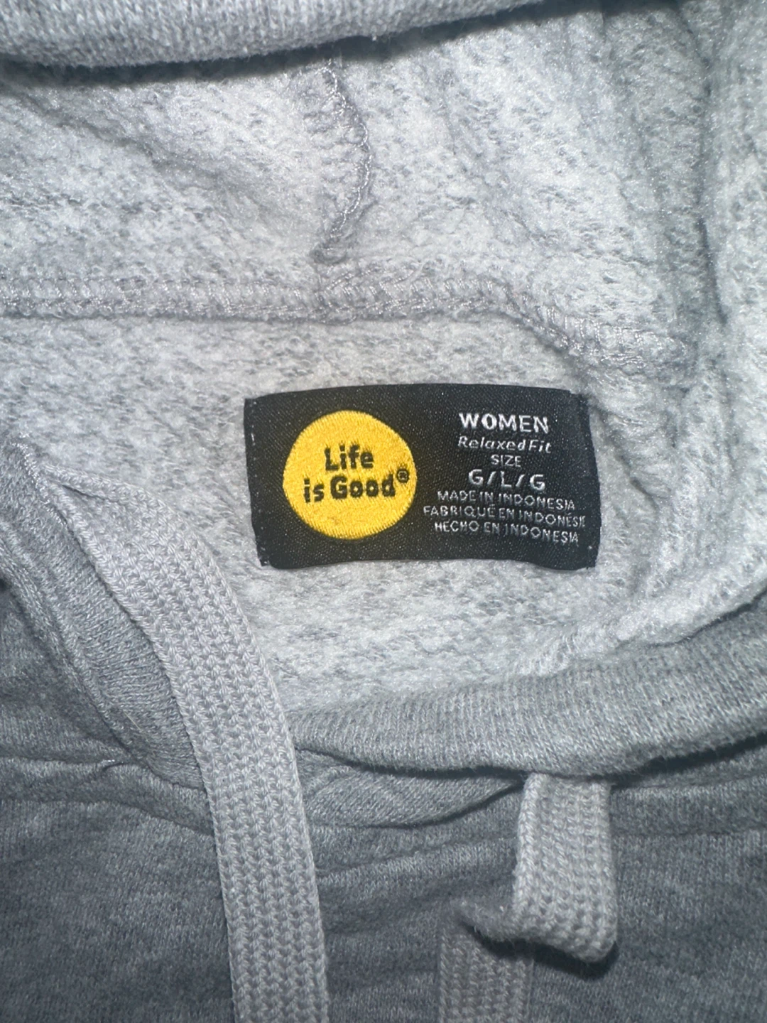 5$ for BOTH Large George and Life is Good Hoodies - photo 5