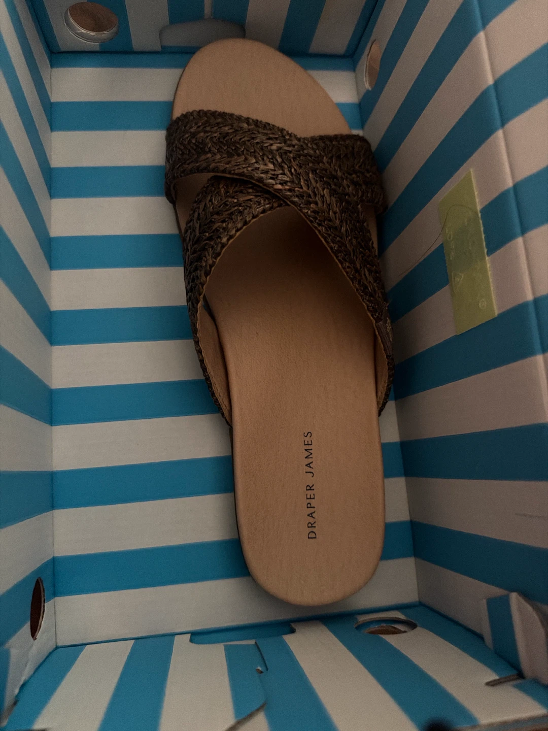 Draper James Braided Slip-On Sandals Size 8 - photo 3