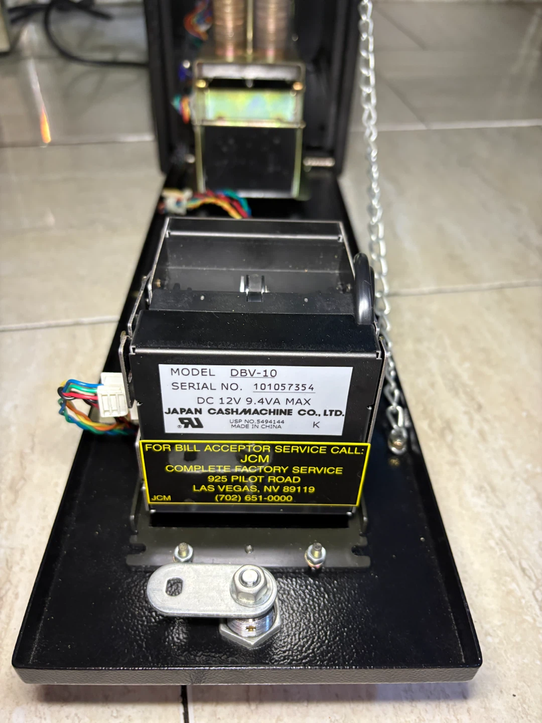 Commercial Dollar Bill Change Machine - Fortune Resources VM-010 - photo 3