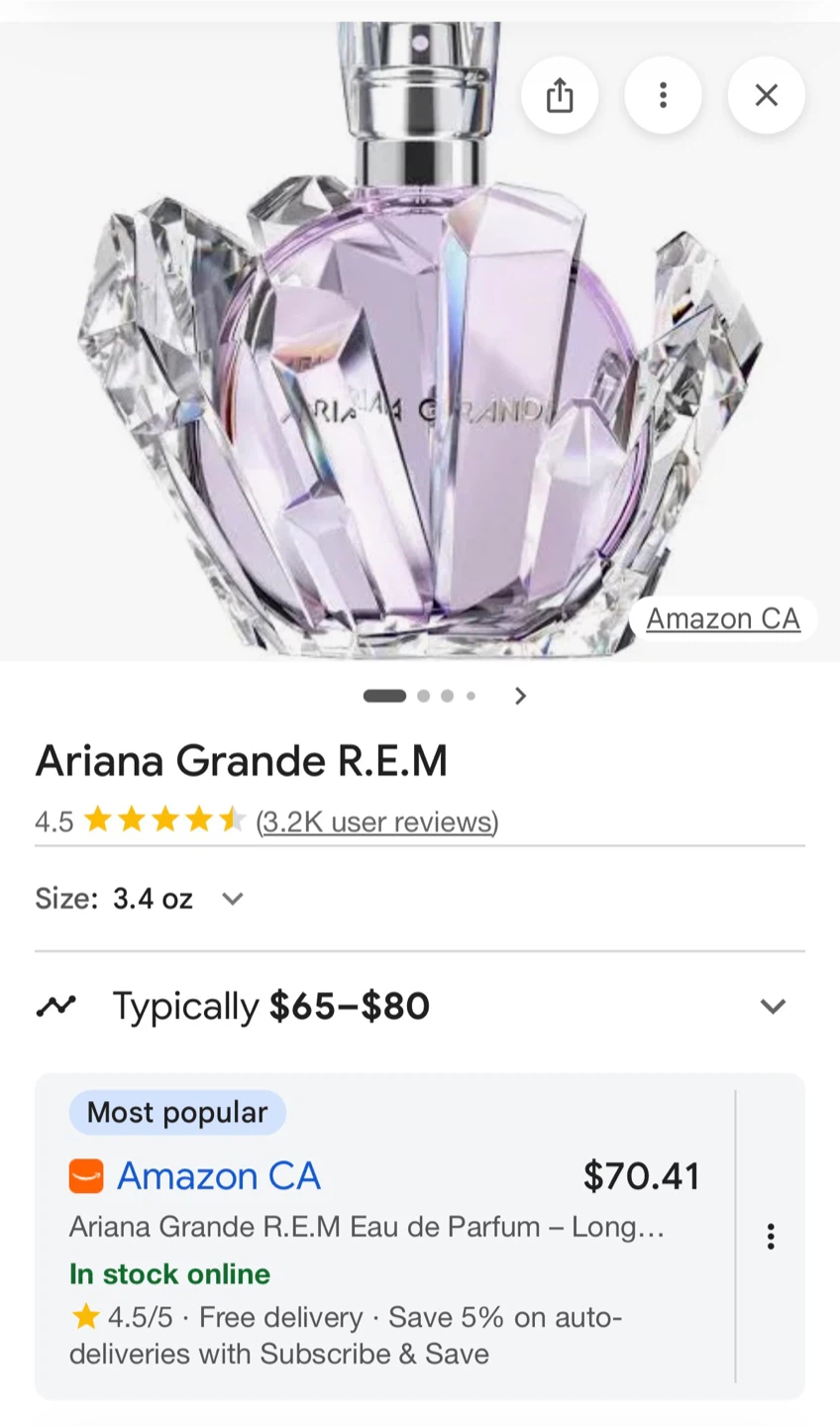 Ariana Grande R.E.M Eau de Parfum 3.4 oz - photo 2