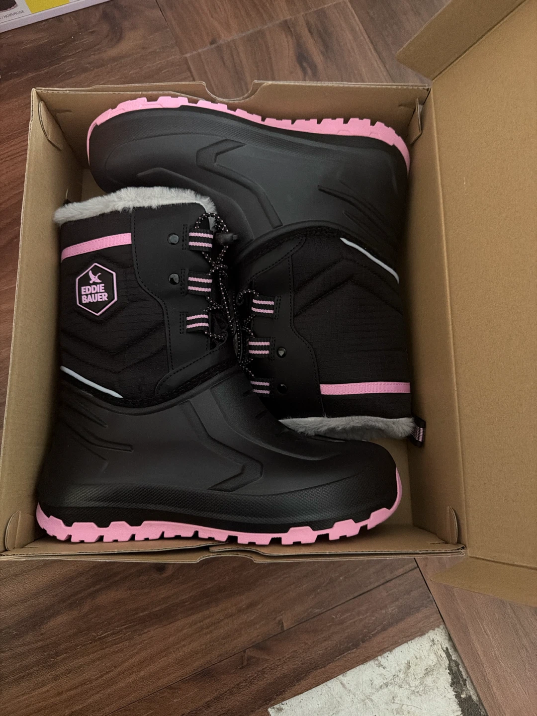 Eddie Bauer Kids Winter Boots Black/Pink - photo 2