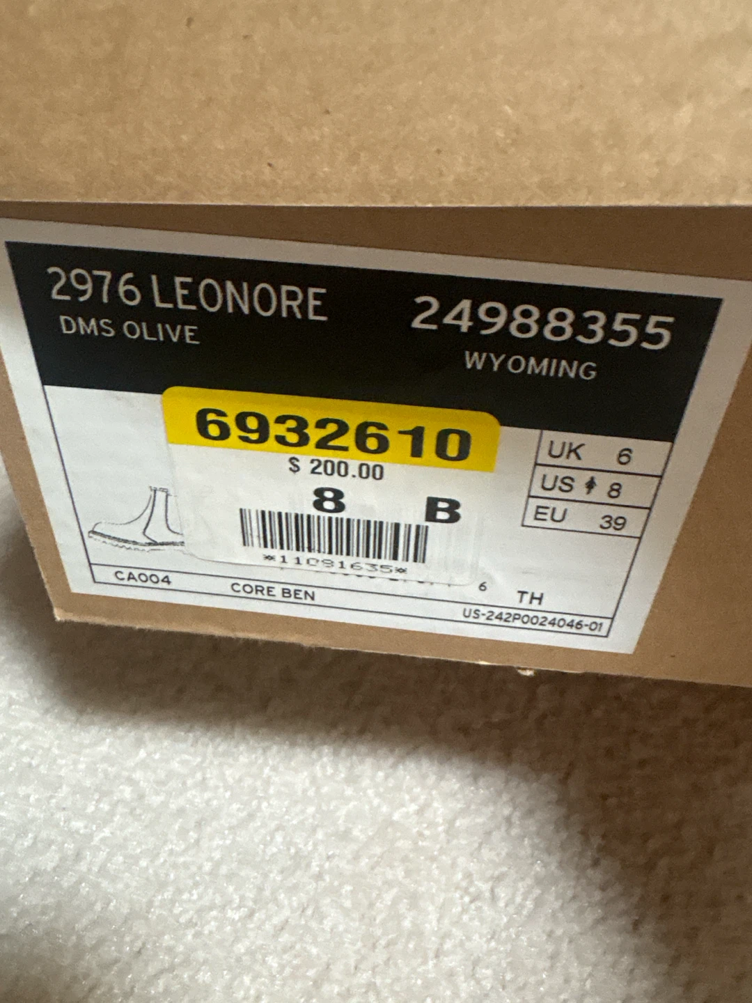 Dr. Martens 2976 Leonore DMS Olive Boots - photo 2