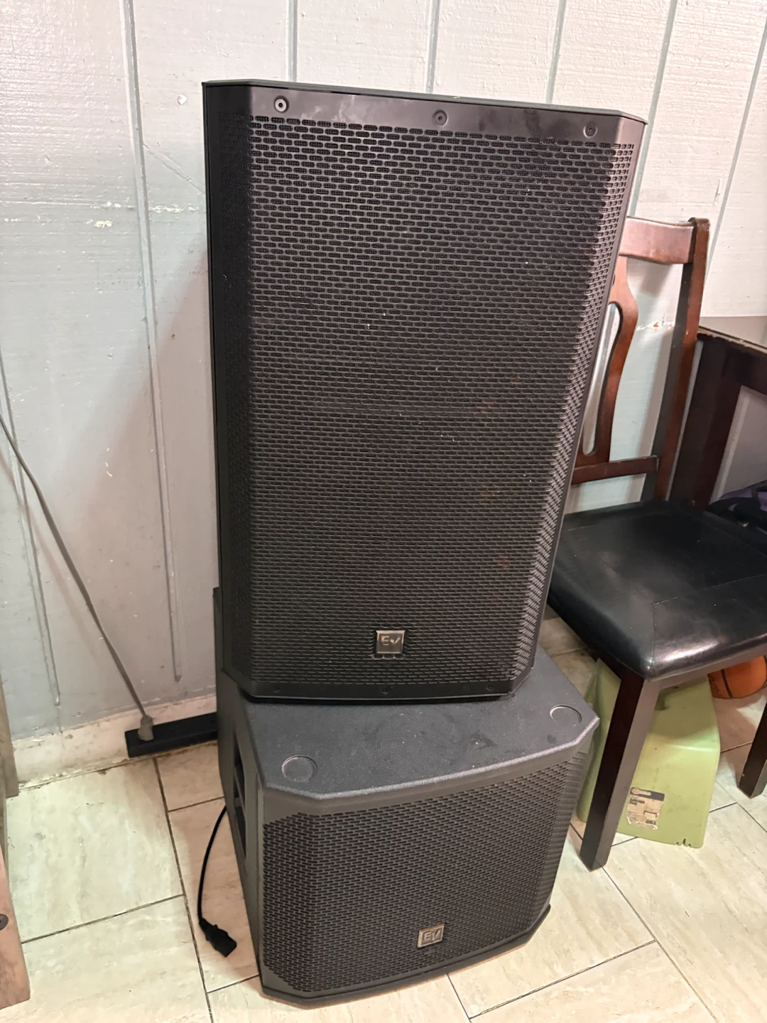 EV ZLX-15P-G2 Top Speaker & ELX200 Subwoofer + Stand - photo 2