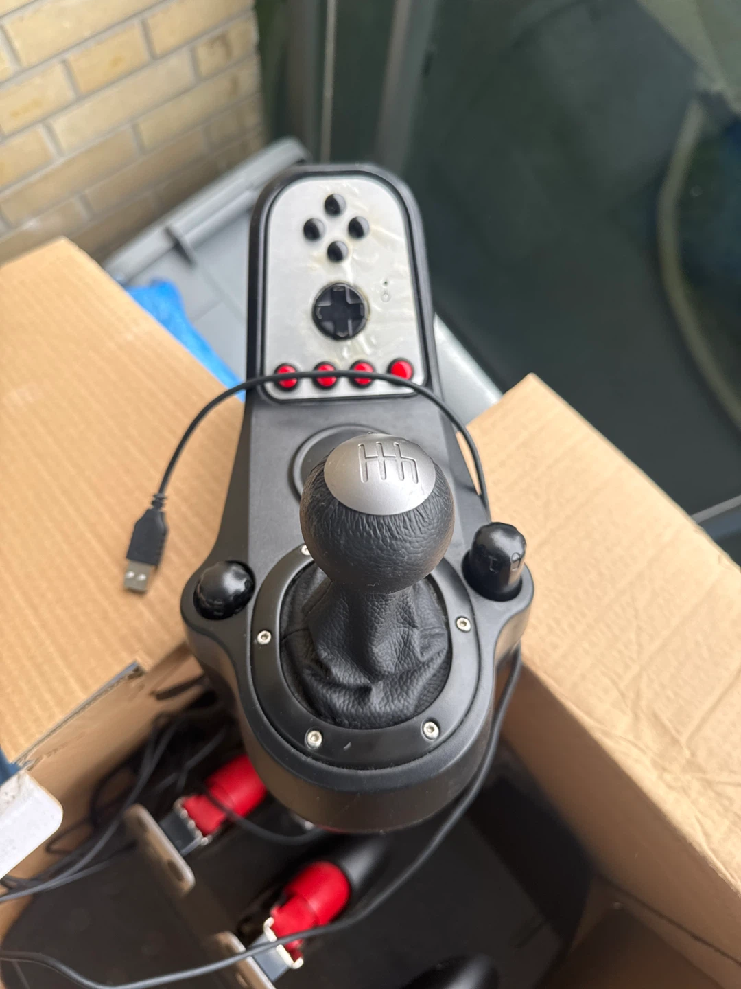 Logitech wheel, gear shift and petals - photo 2