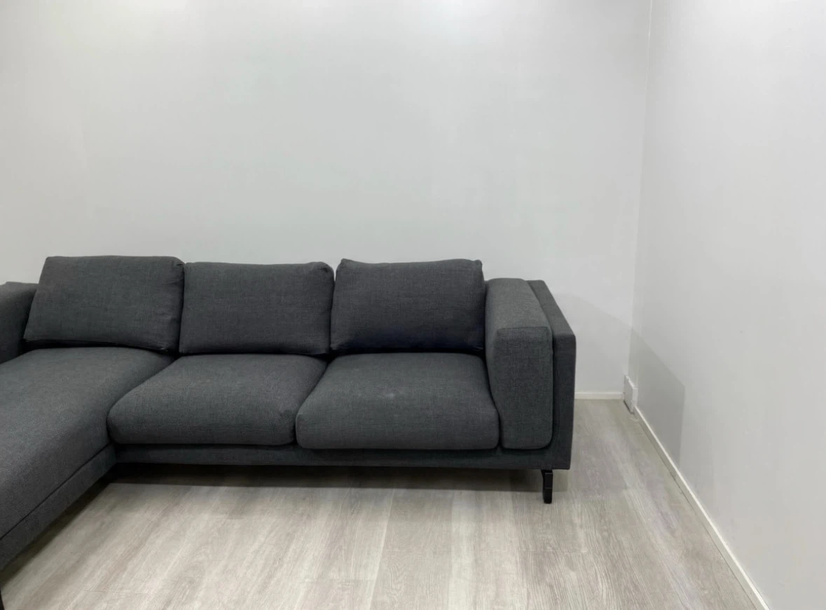 Nice Dark Grey L-Shaped Sectional Sofa with Chaise (we deliver) - photo 4