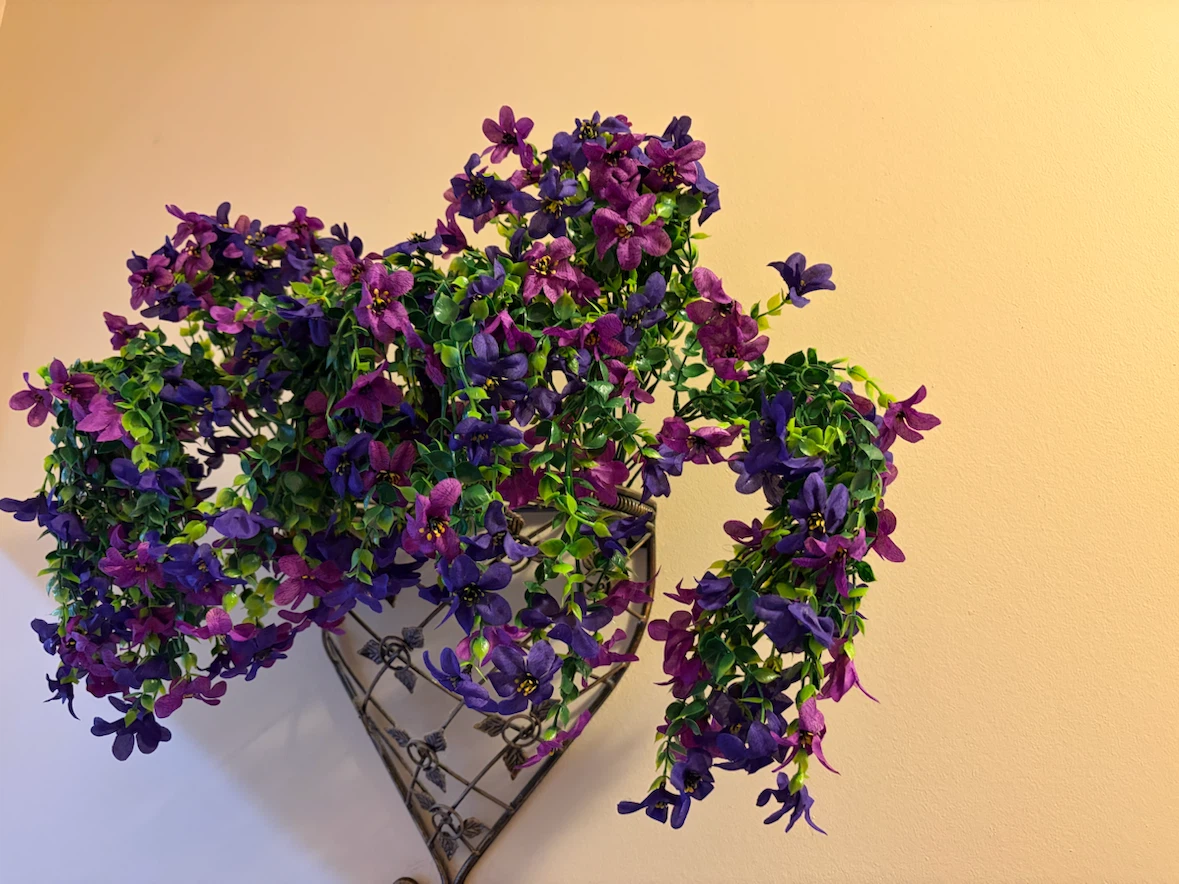 Purple Artificial Flowers