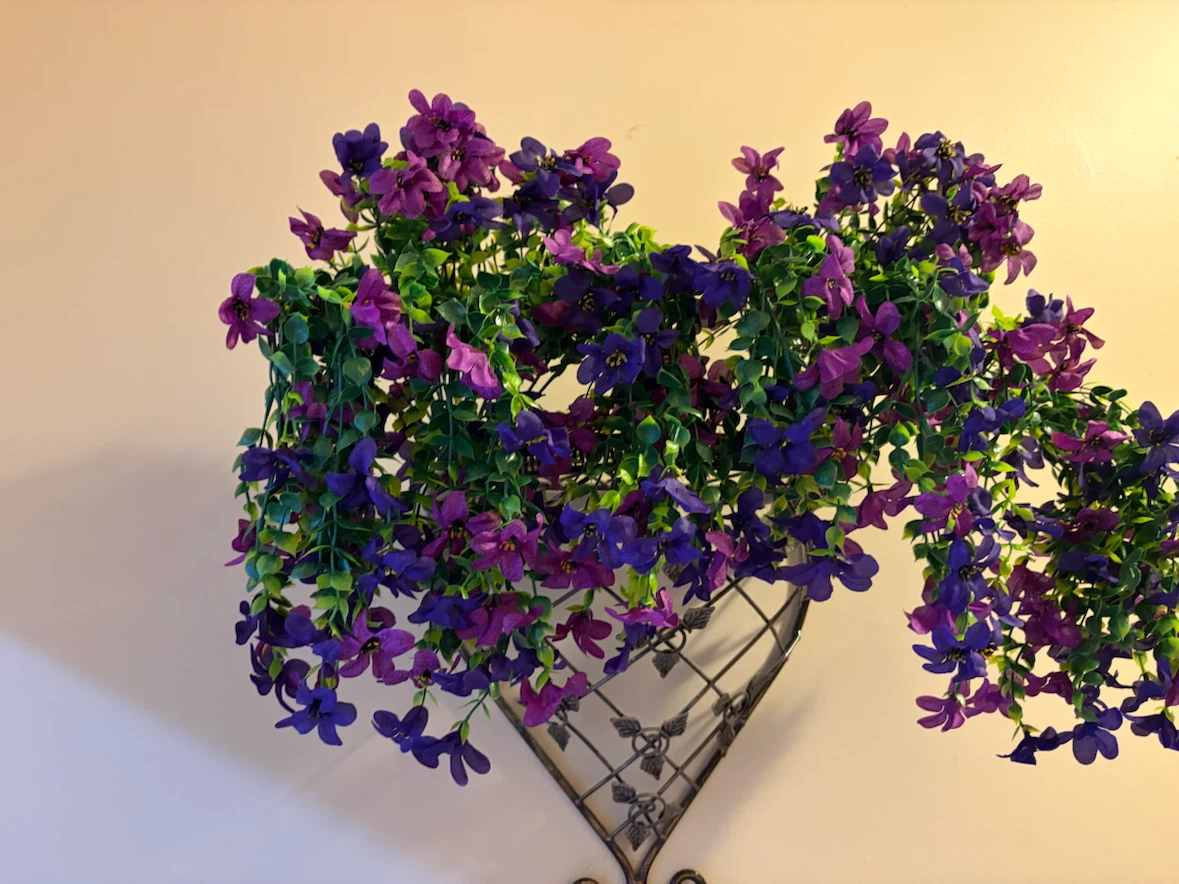 Purple Artificial Flowers - photo 3