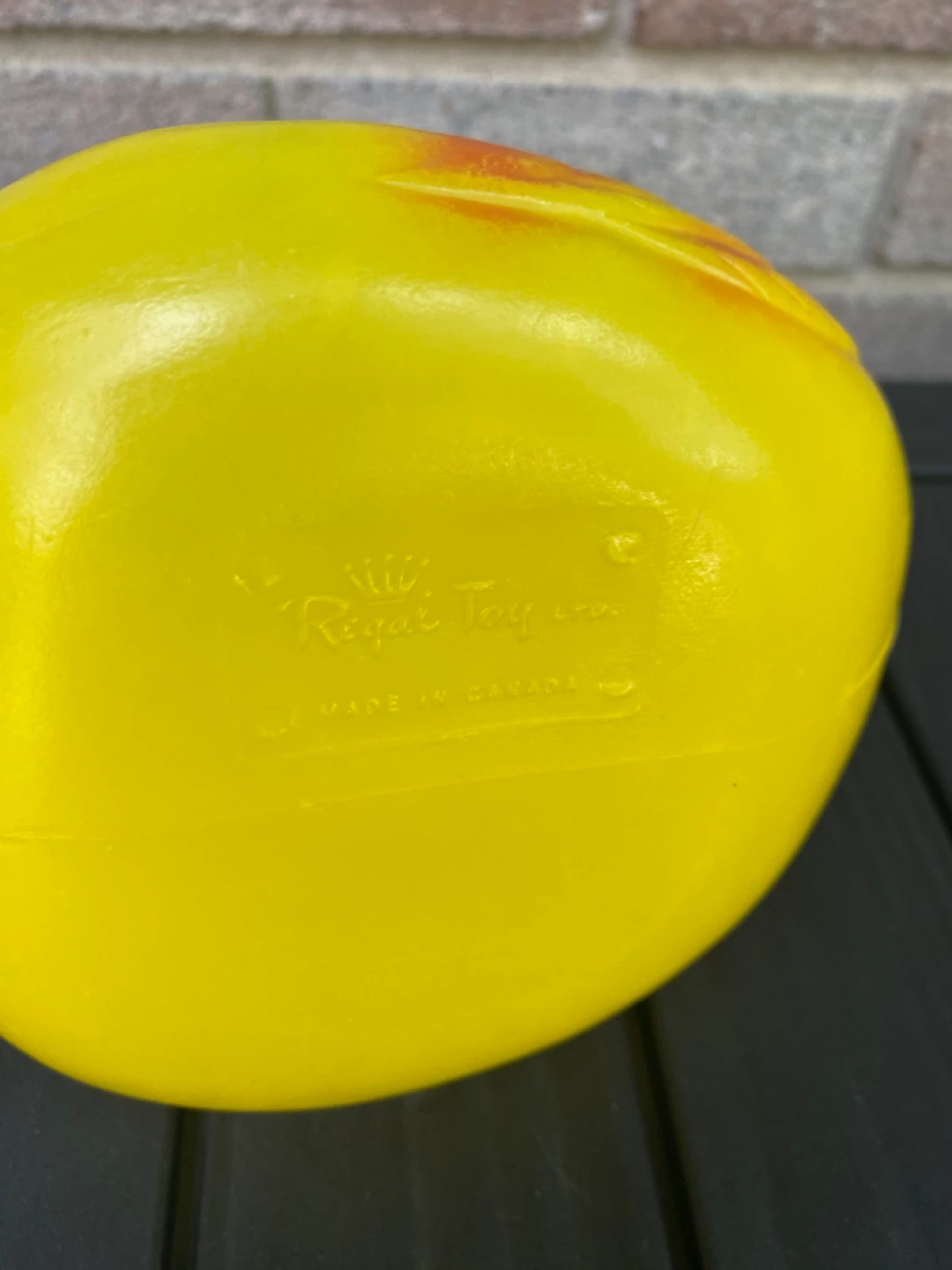Regal Toy Yellow vintage  plastic Duck - photo 2