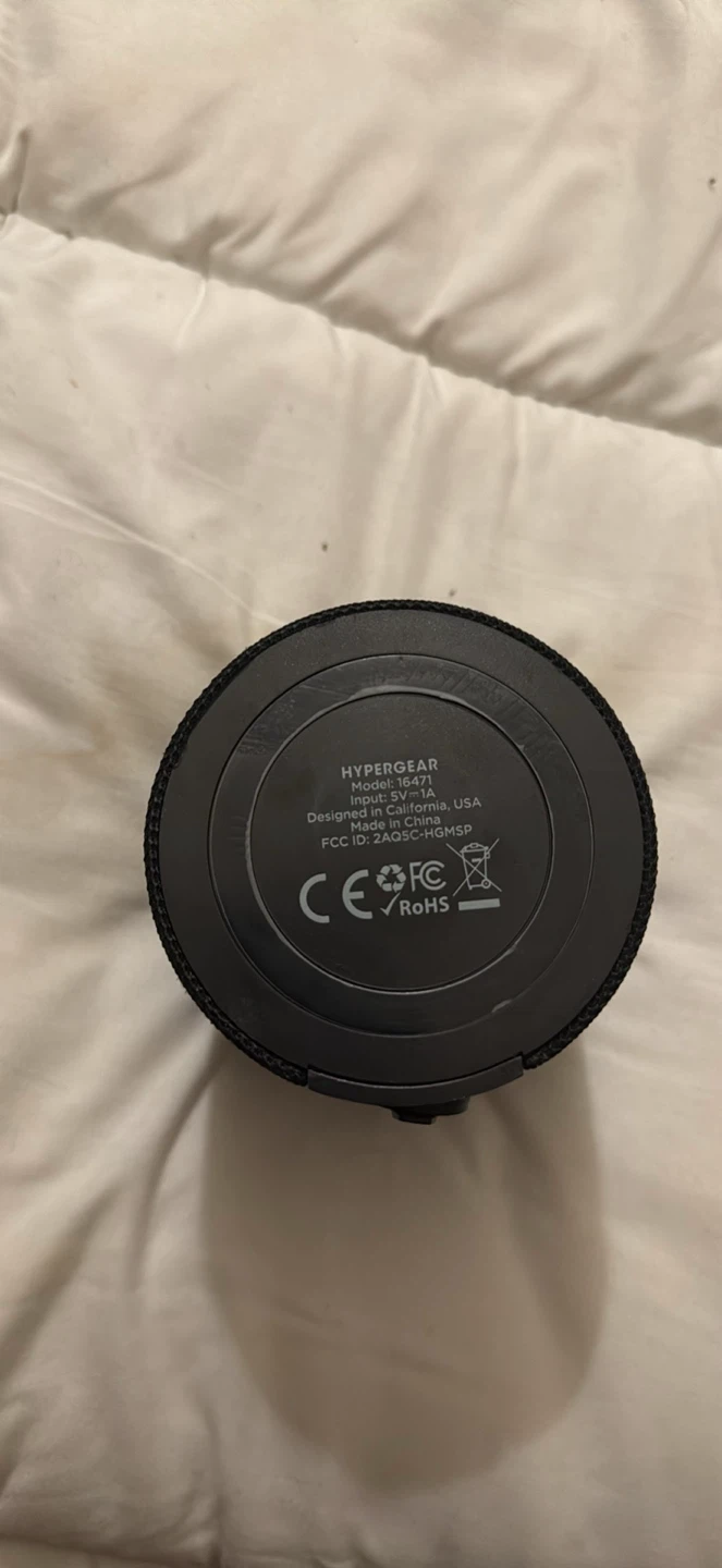 HyperGear 16471 Portable Bluetooth Speaker - photo 3