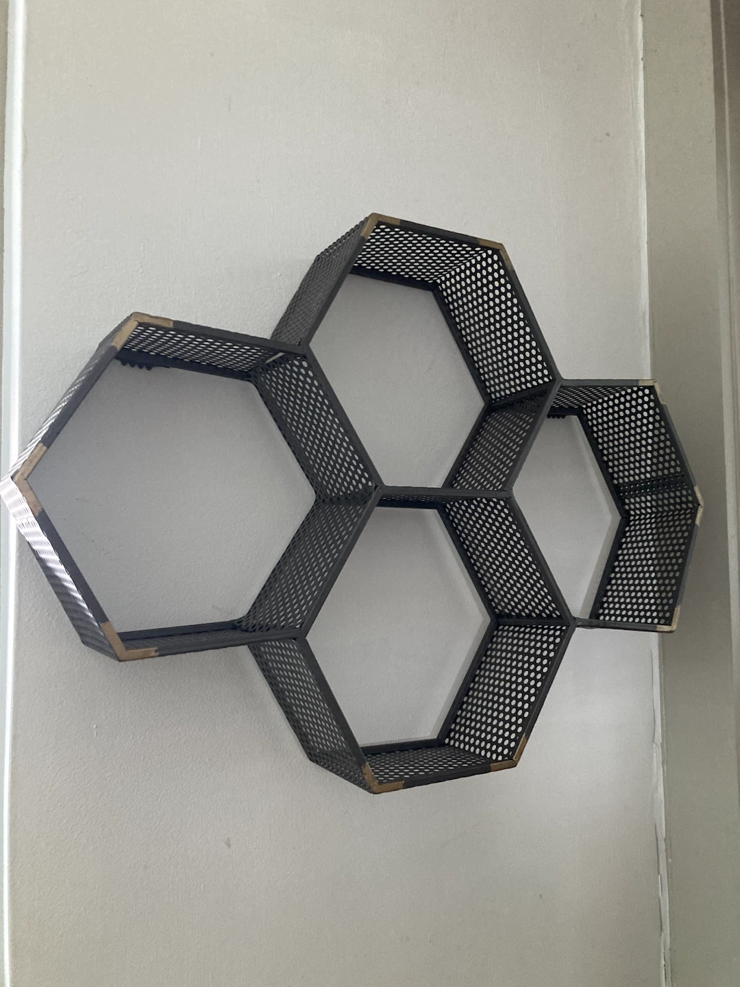 Honeycomb Hexagon Shelf Unit