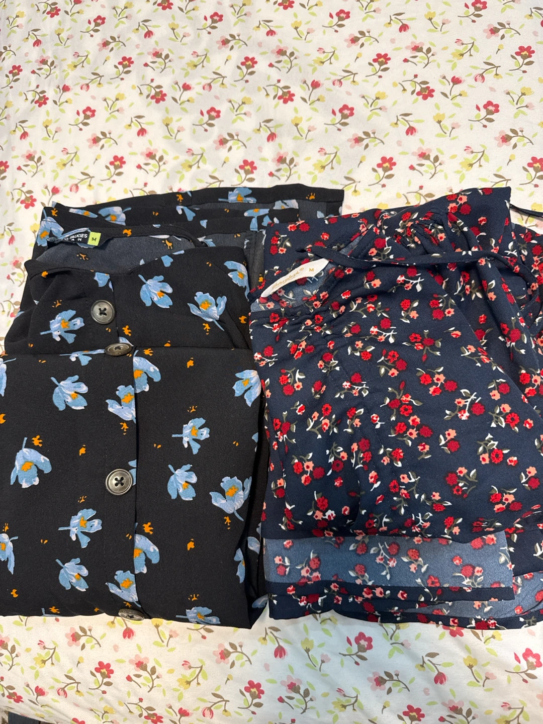 Bundle of Floral Print Clothing