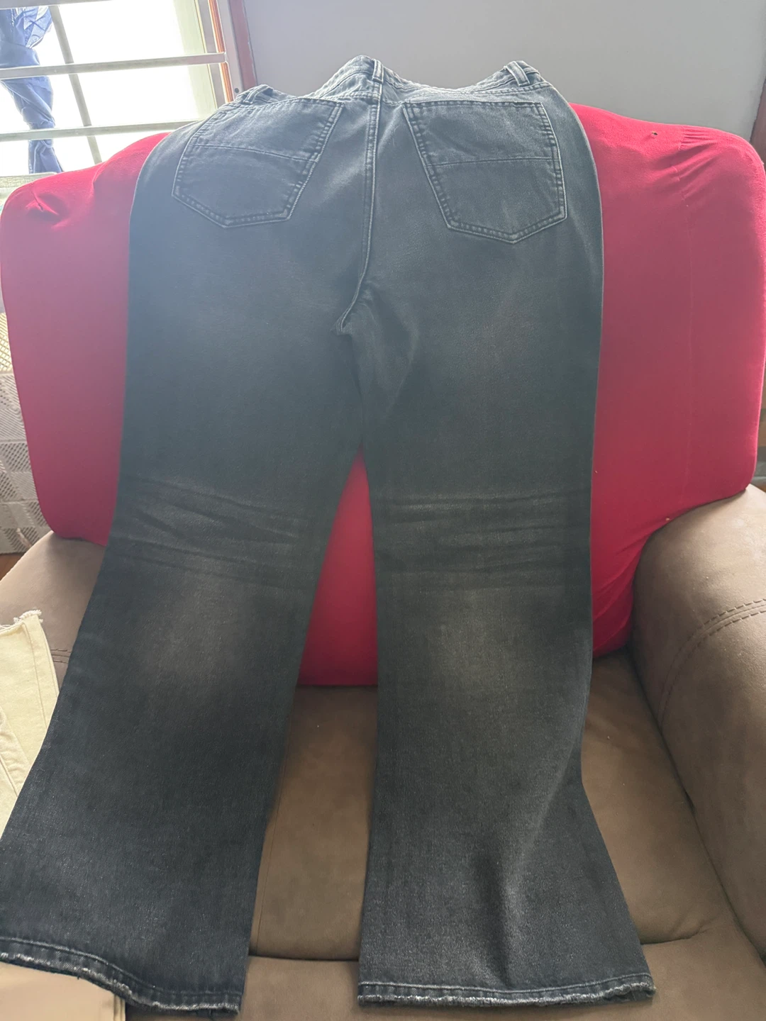 Rockstar Original Black Skull Flame Jeans - Size 32 - photo 3