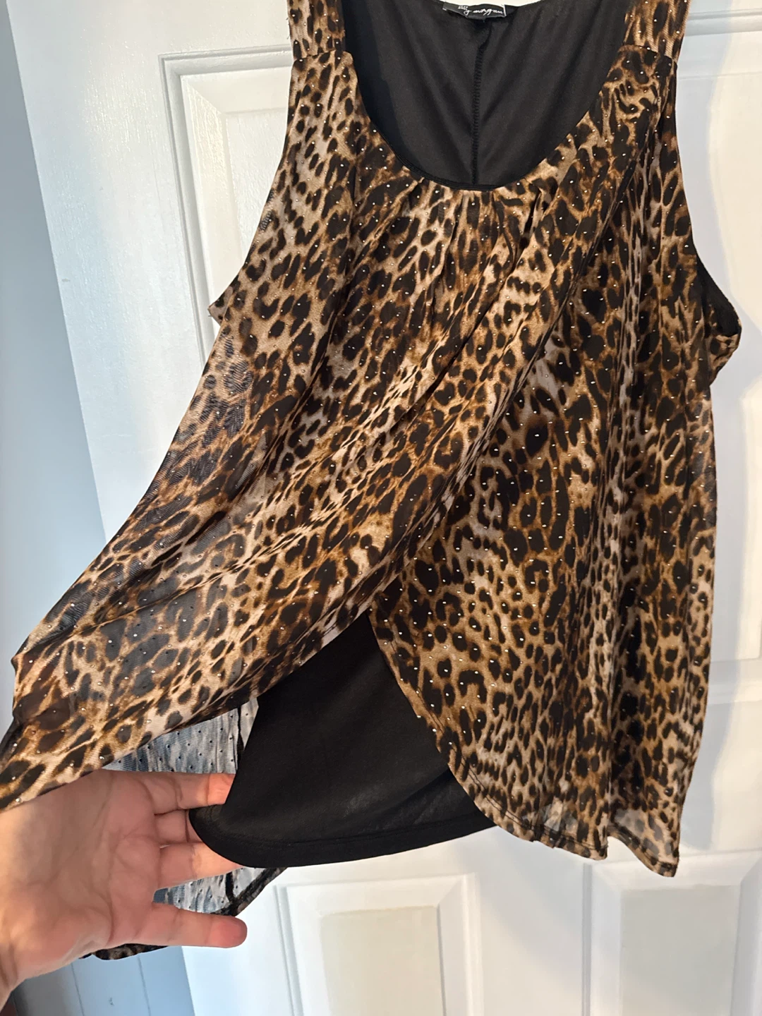 Leopard Print Top 2X - photo 2