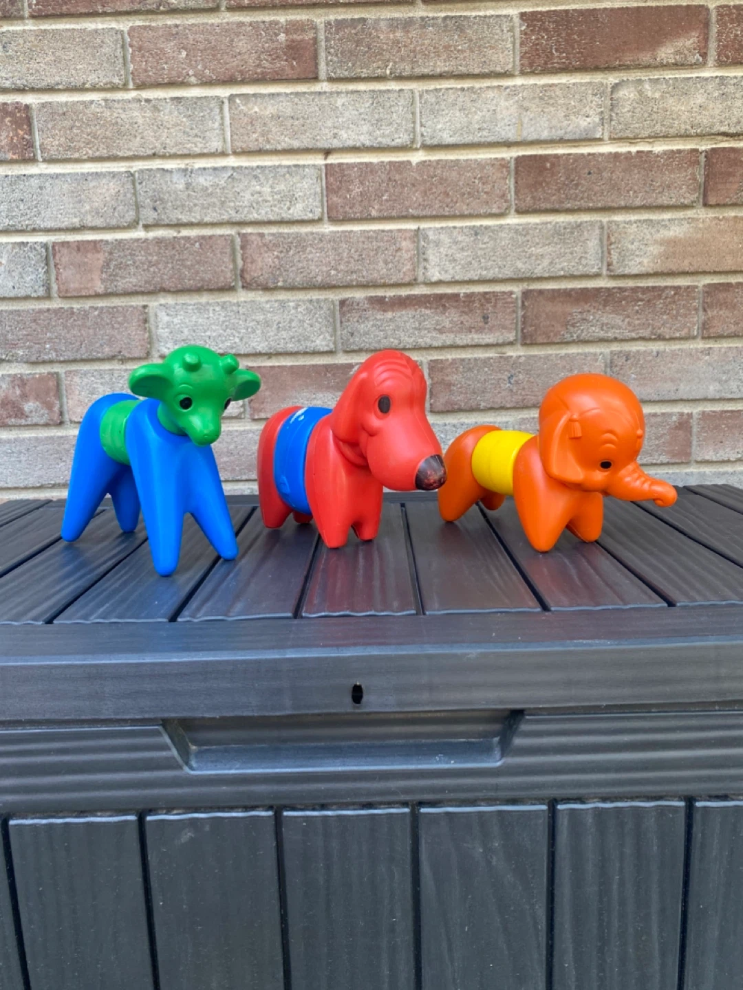 Vintage Tupperware zoo it yourself Build a Toy animals - photo 2