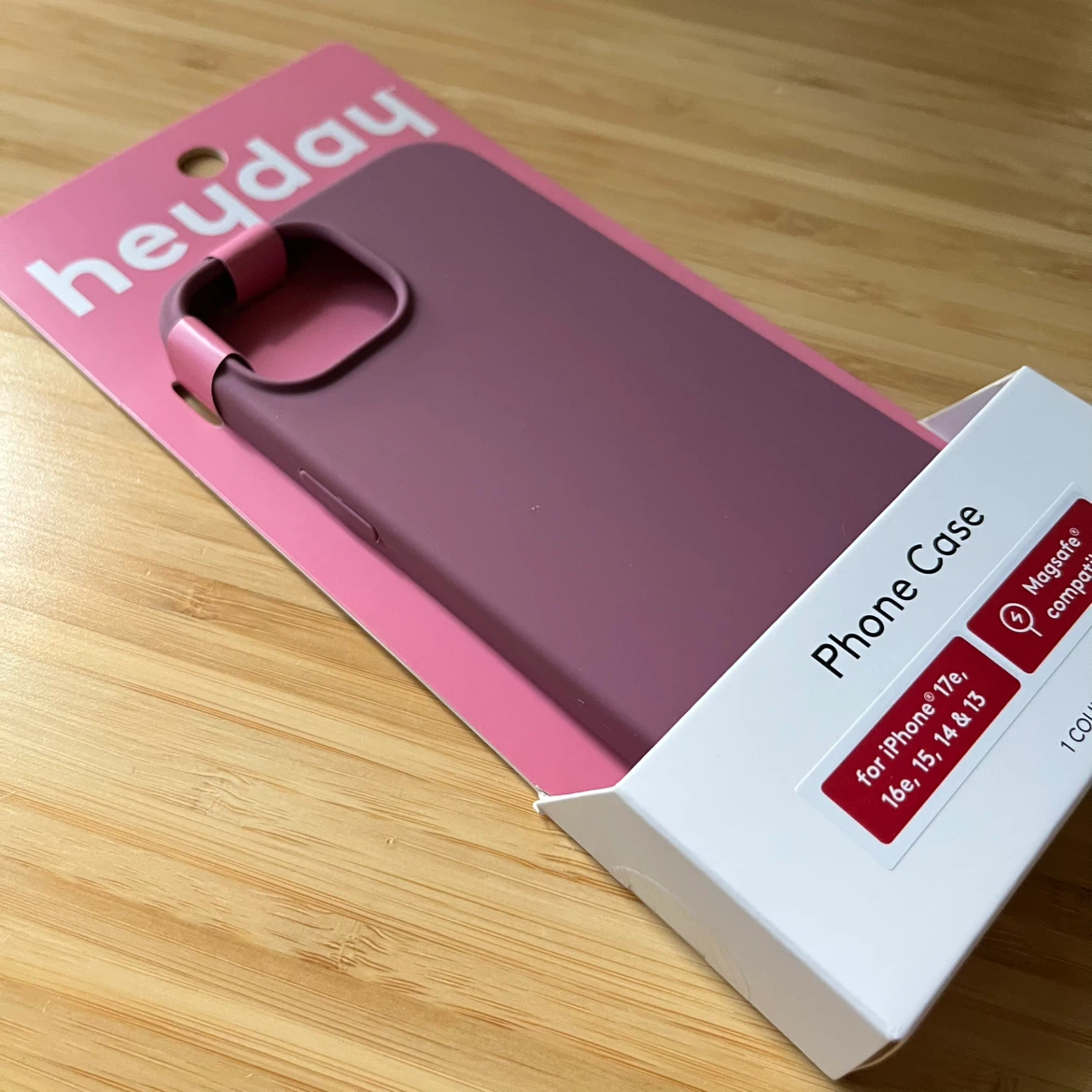 heyday iPhone 17e/16e/15/14/13 MagSafe Silicone Case Mocha Rose - photo 2