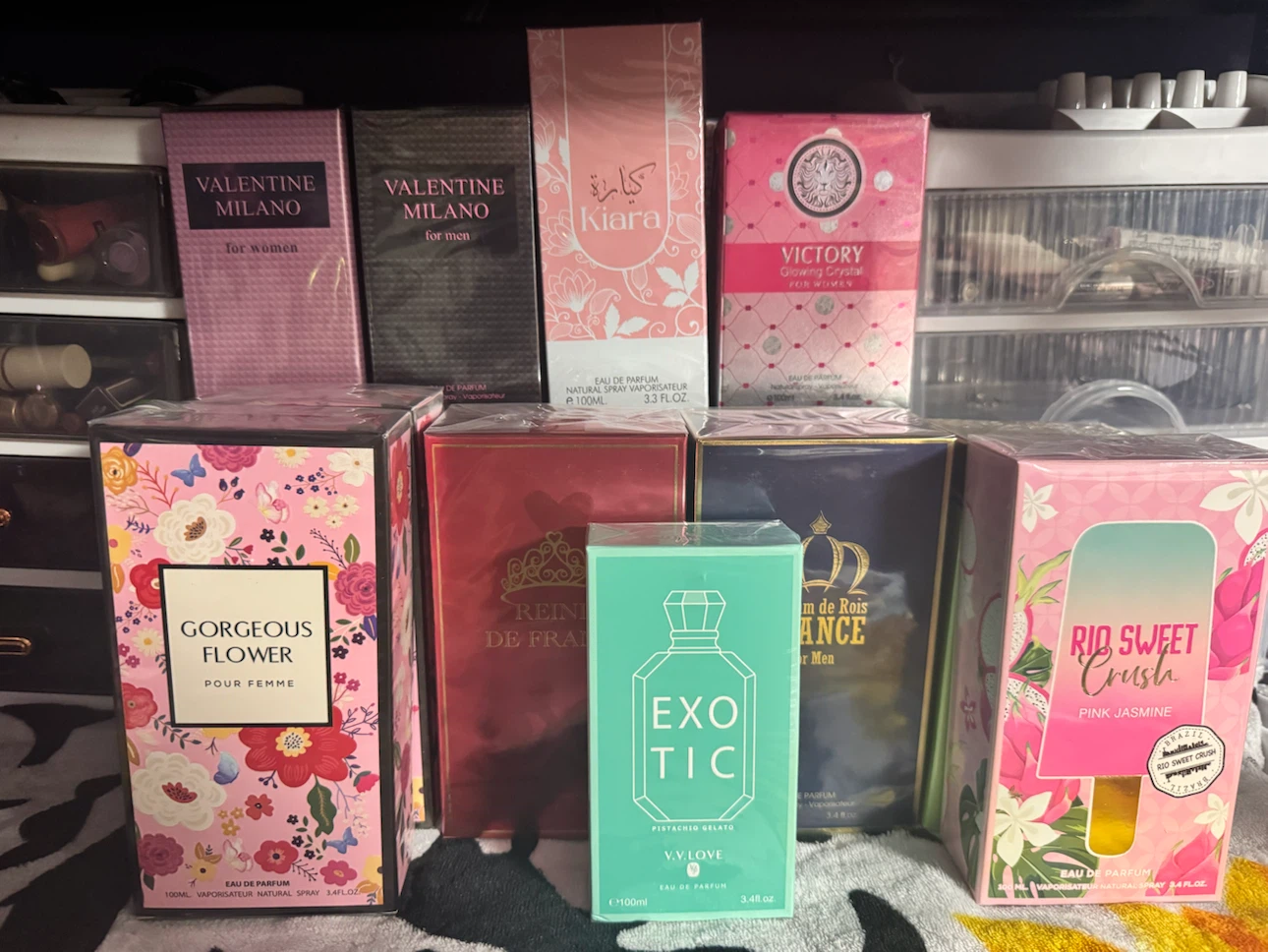 Perfume Lot - Gorgeous Flower, Exotic, Victory, Lara