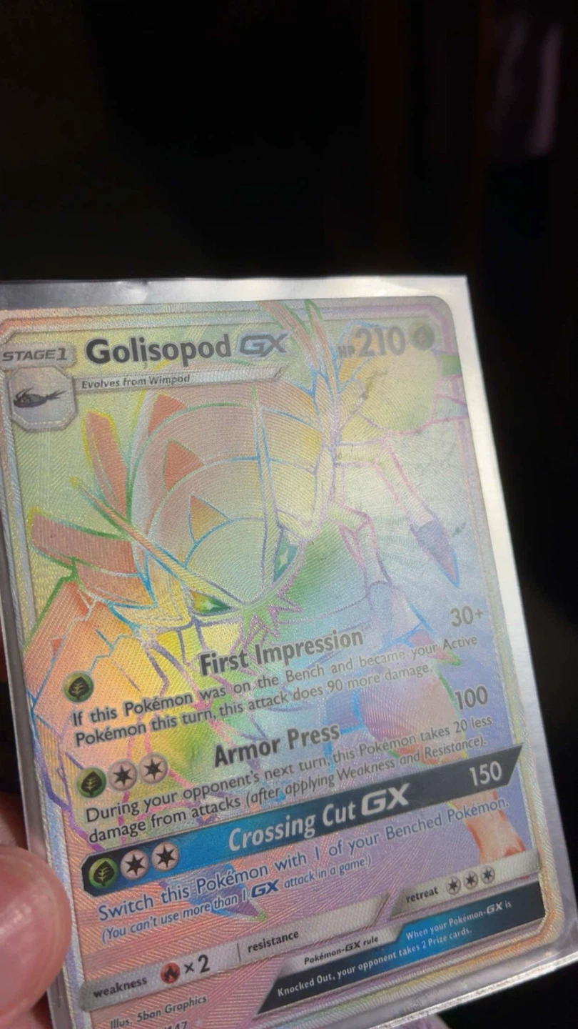 Golisopod GX Pokémon Card
