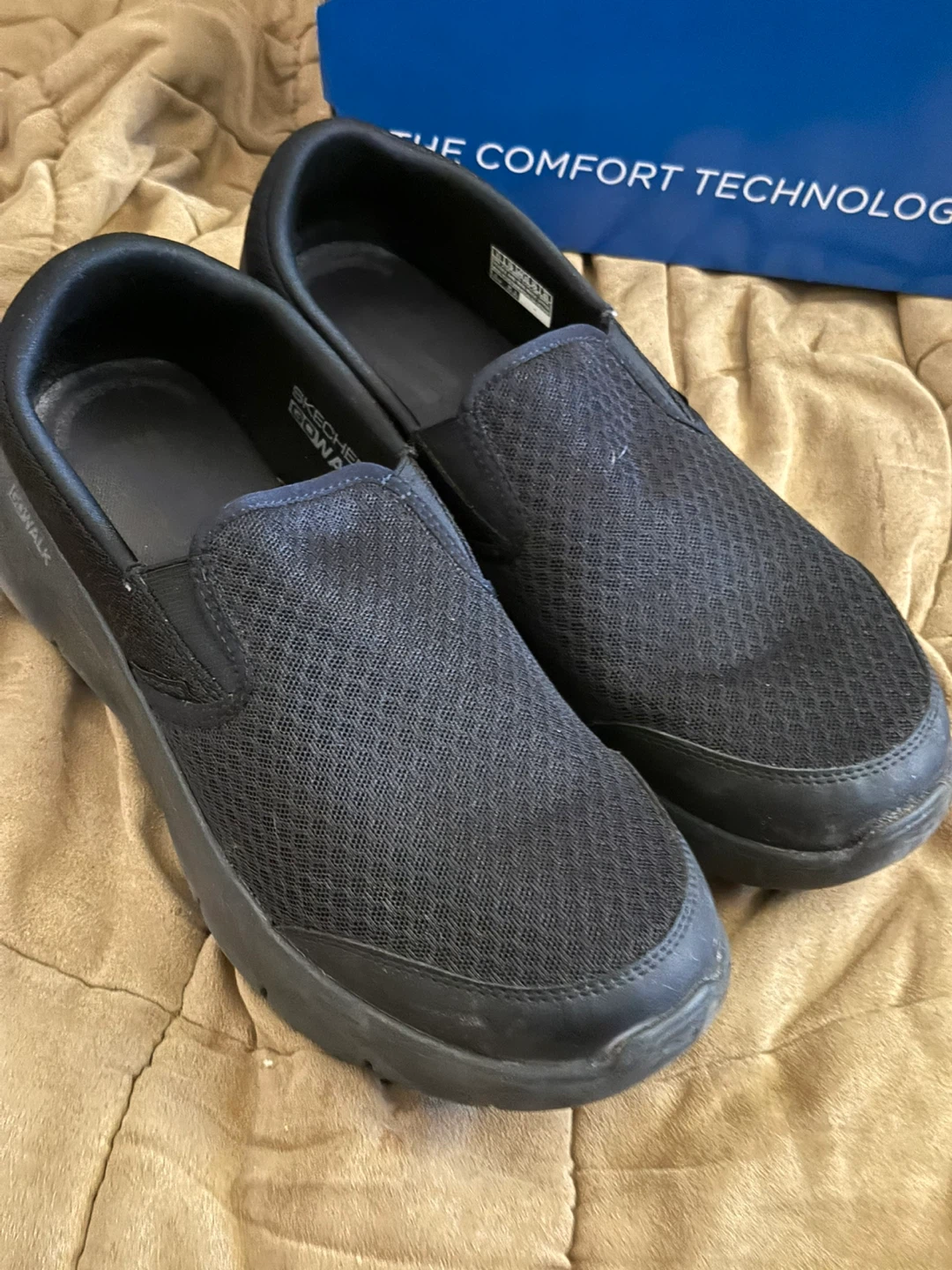 Skechers Hands Free Slip-ins GoWalk Shoes Black Size 11 - photo 3