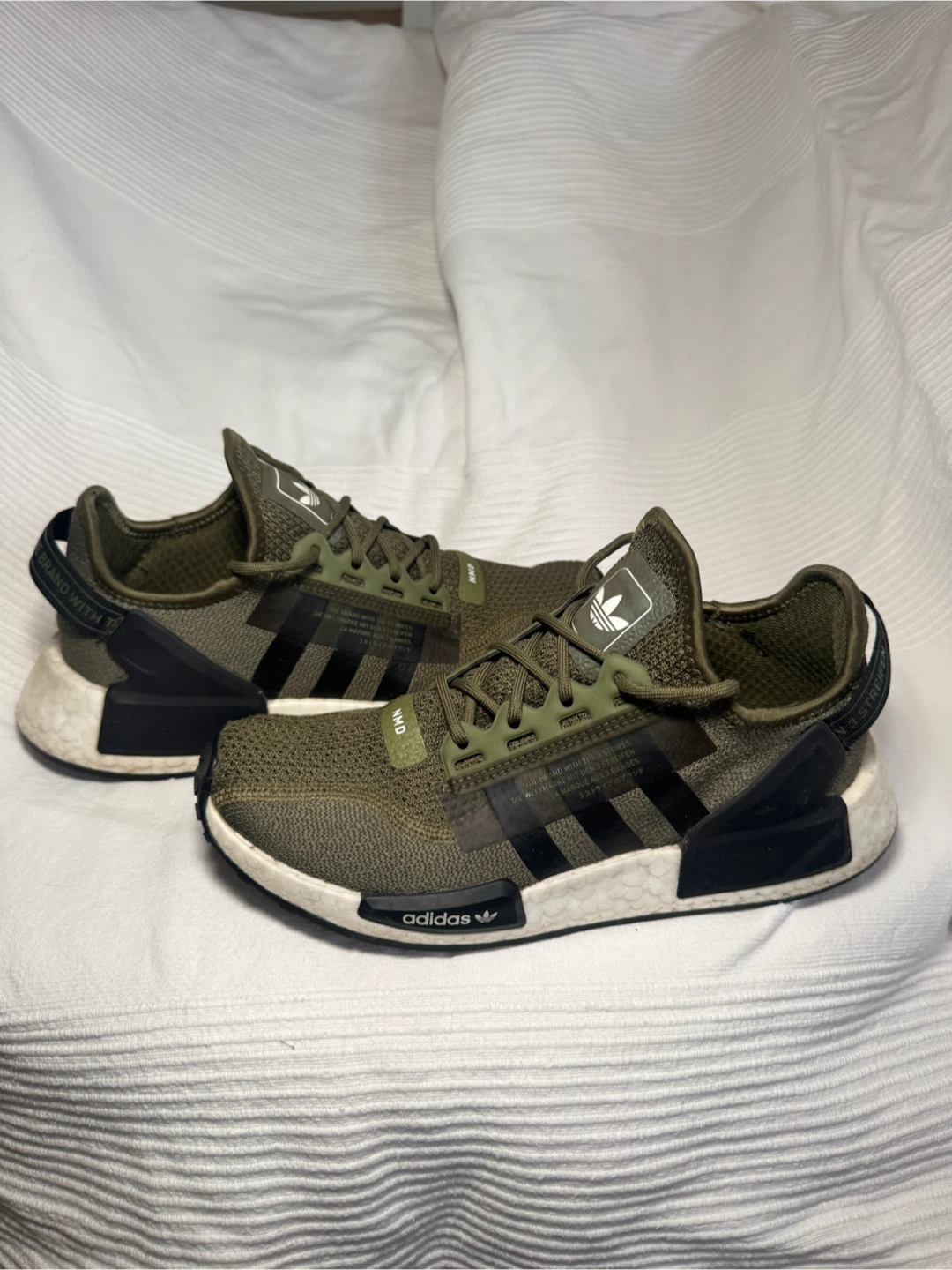 Adidas NMD_R1 Shoes Olive Green