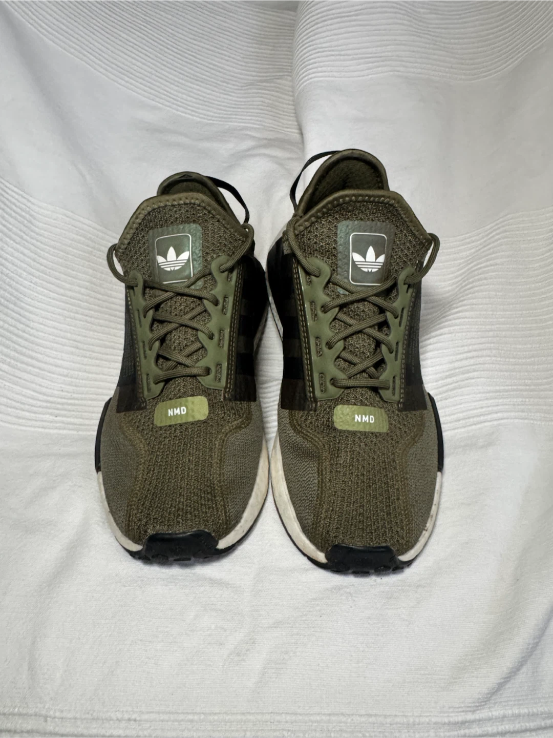 Adidas NMD_R1 Shoes Olive Green - photo 2
