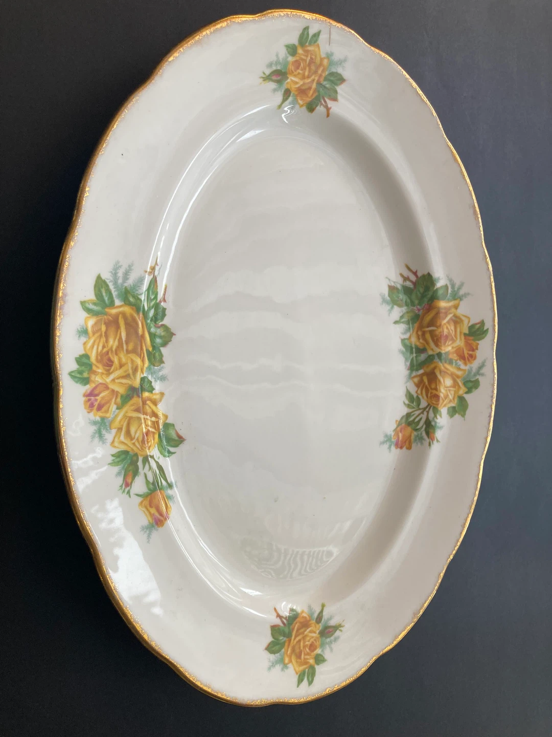 Royal Albert "Tea Rose" Serving Plate - photo 3