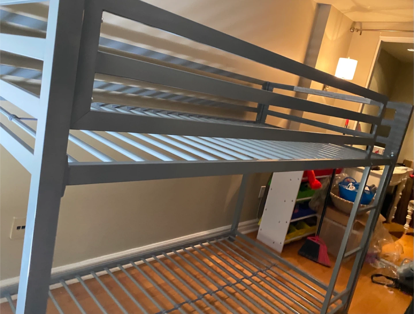 DHP Metal Twin Bunk Bed
