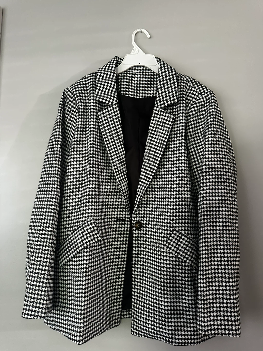 Houndstooth Blazer - XL