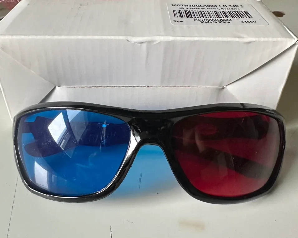 3D Glasses Red/Blue