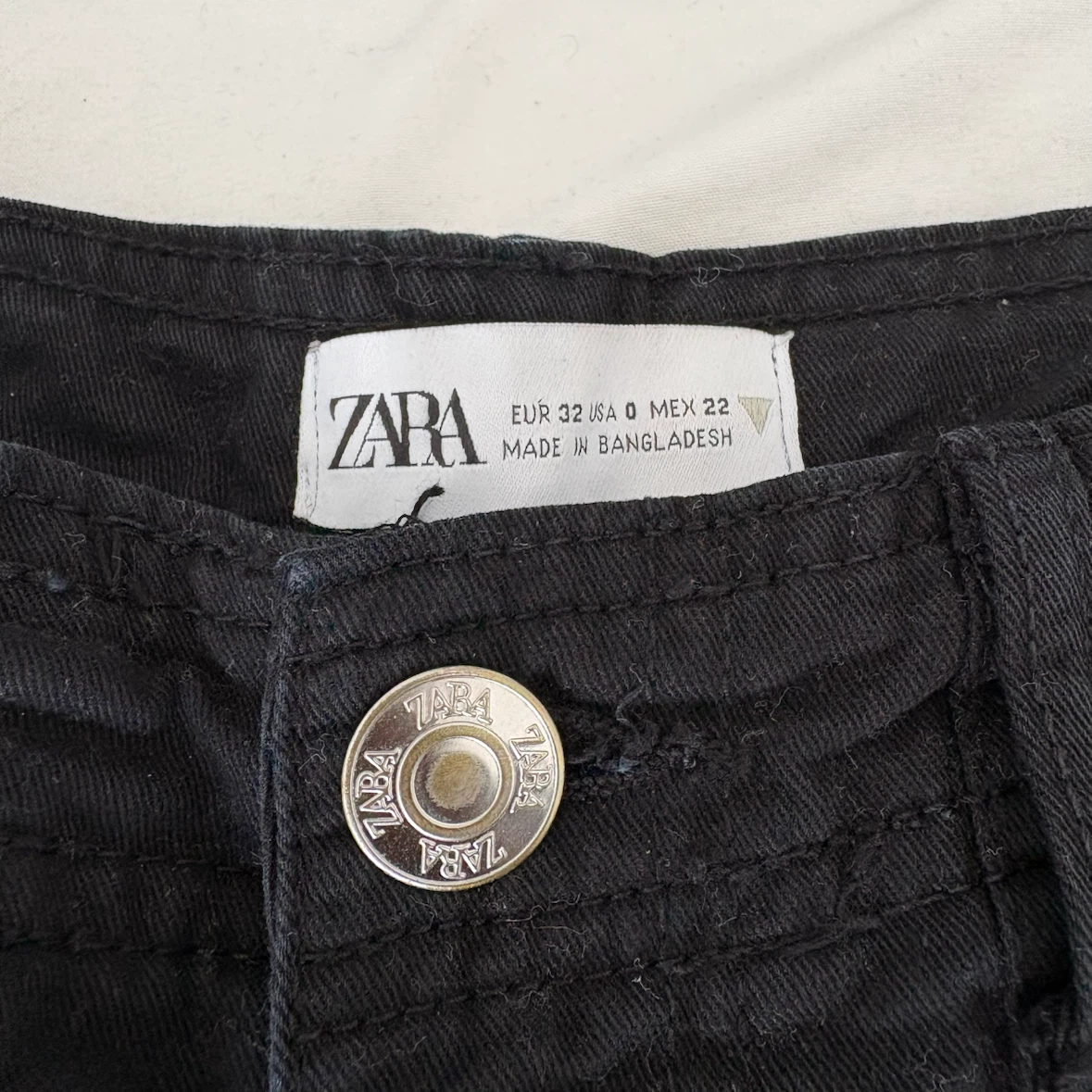 ZARA Black Cargo Pants - photo 2