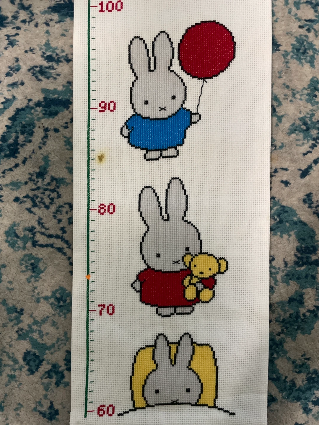 Miffy Cross-Stitch Growth Chart #freecycle - photo 2