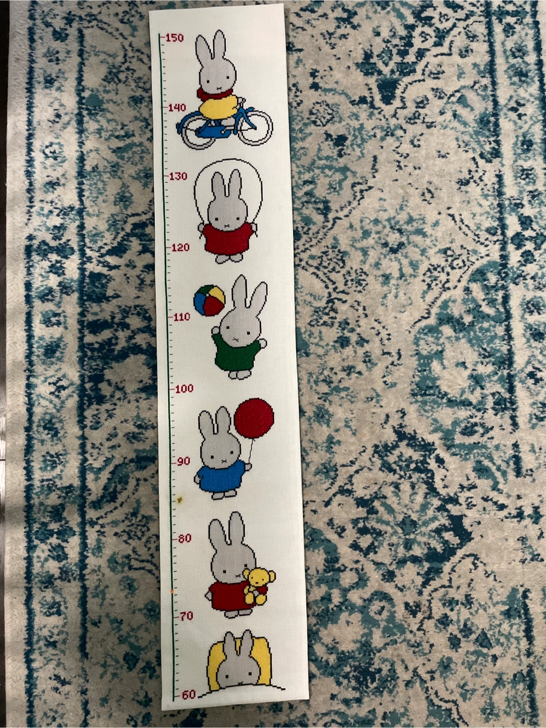 Miffy Cross-Stitch Growth Chart #freecycle