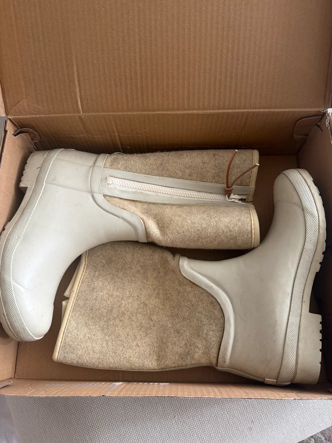 Sperry Walker Wind Wool Oat Boots