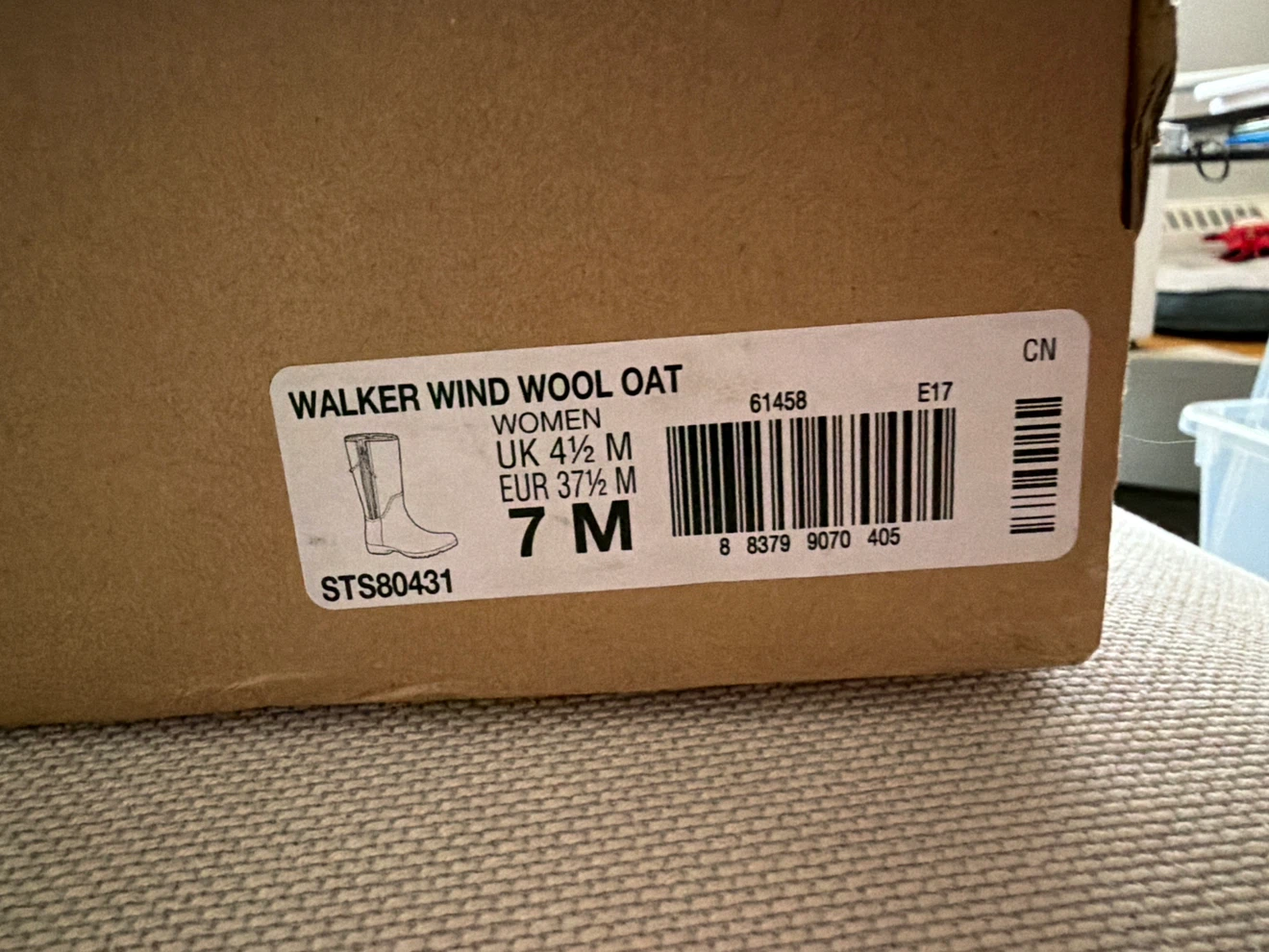 Sperry Walker Wind Wool Oat Boots - photo 3