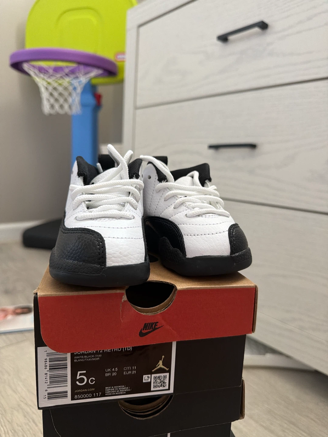 Nike Jordan 12 Retro TD Toddler Shoes