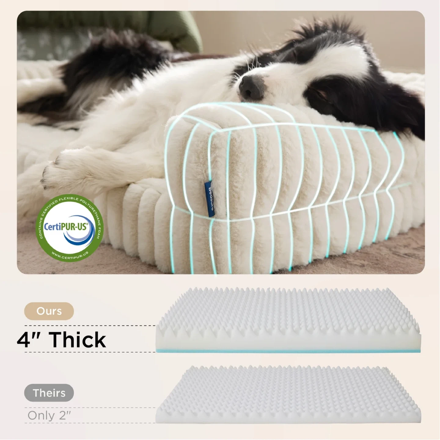 Bedsure ComfyFleece™ Pet Sofa - Brand new - photo 3