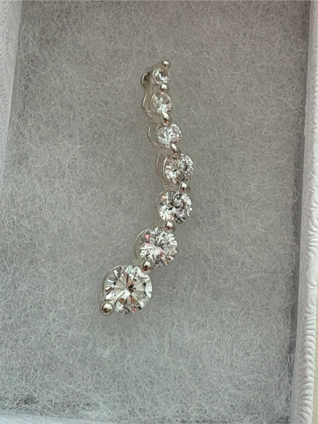 925 Sterling Silver Cubic Zirconia Pendant - photo 3