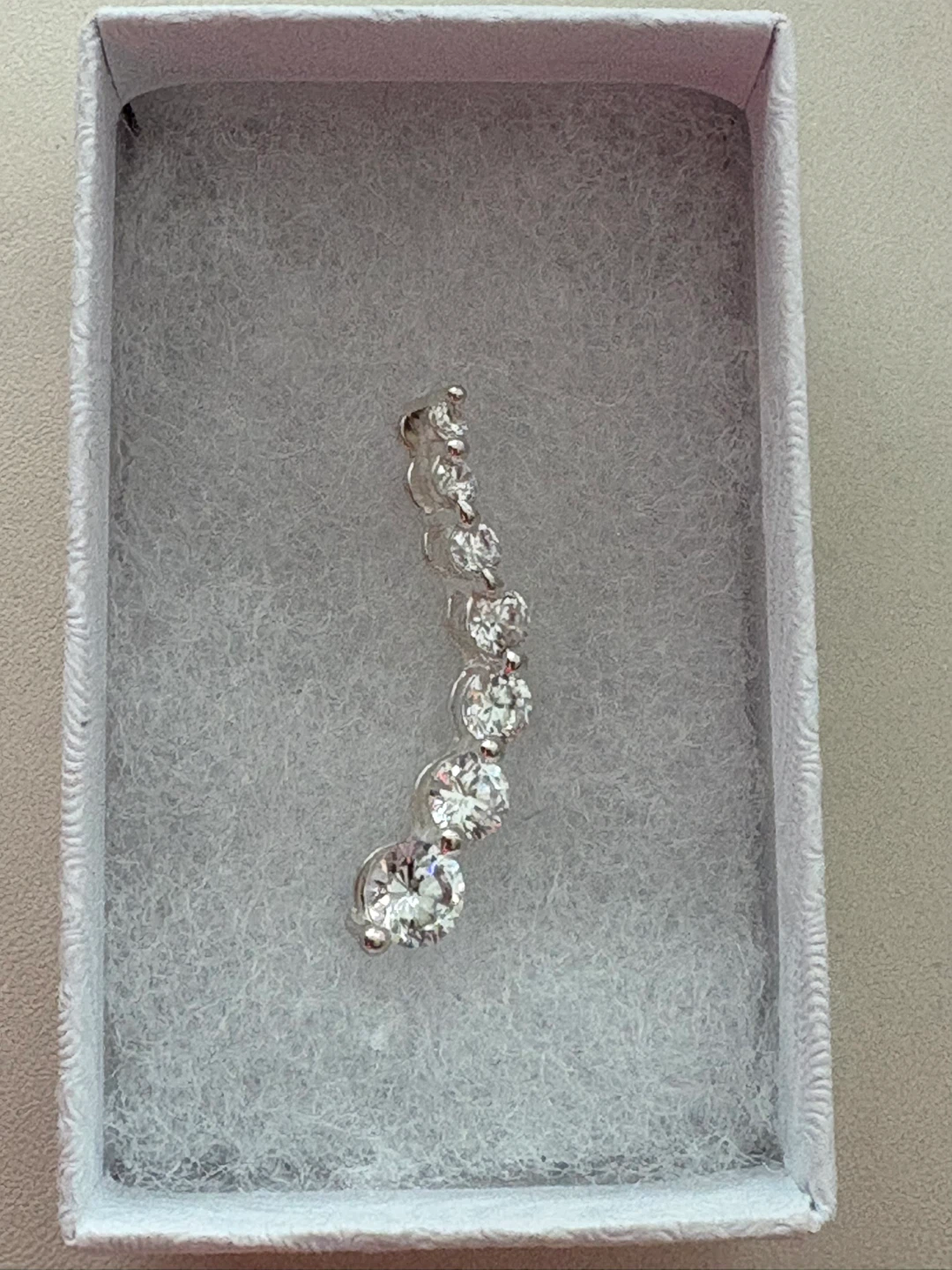 925 Sterling Silver Cubic Zirconia Pendant - photo 4