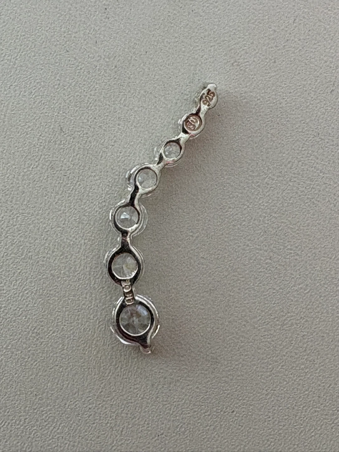 925 Sterling Silver Cubic Zirconia Pendant - photo 5
