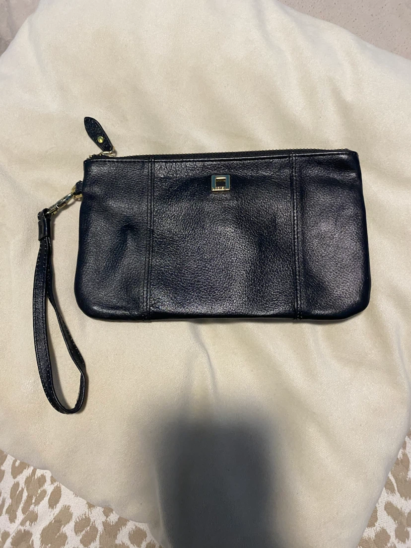 Lodis Olivia Leather Wristlet & Card Stacker Wallet - Black - photo 2