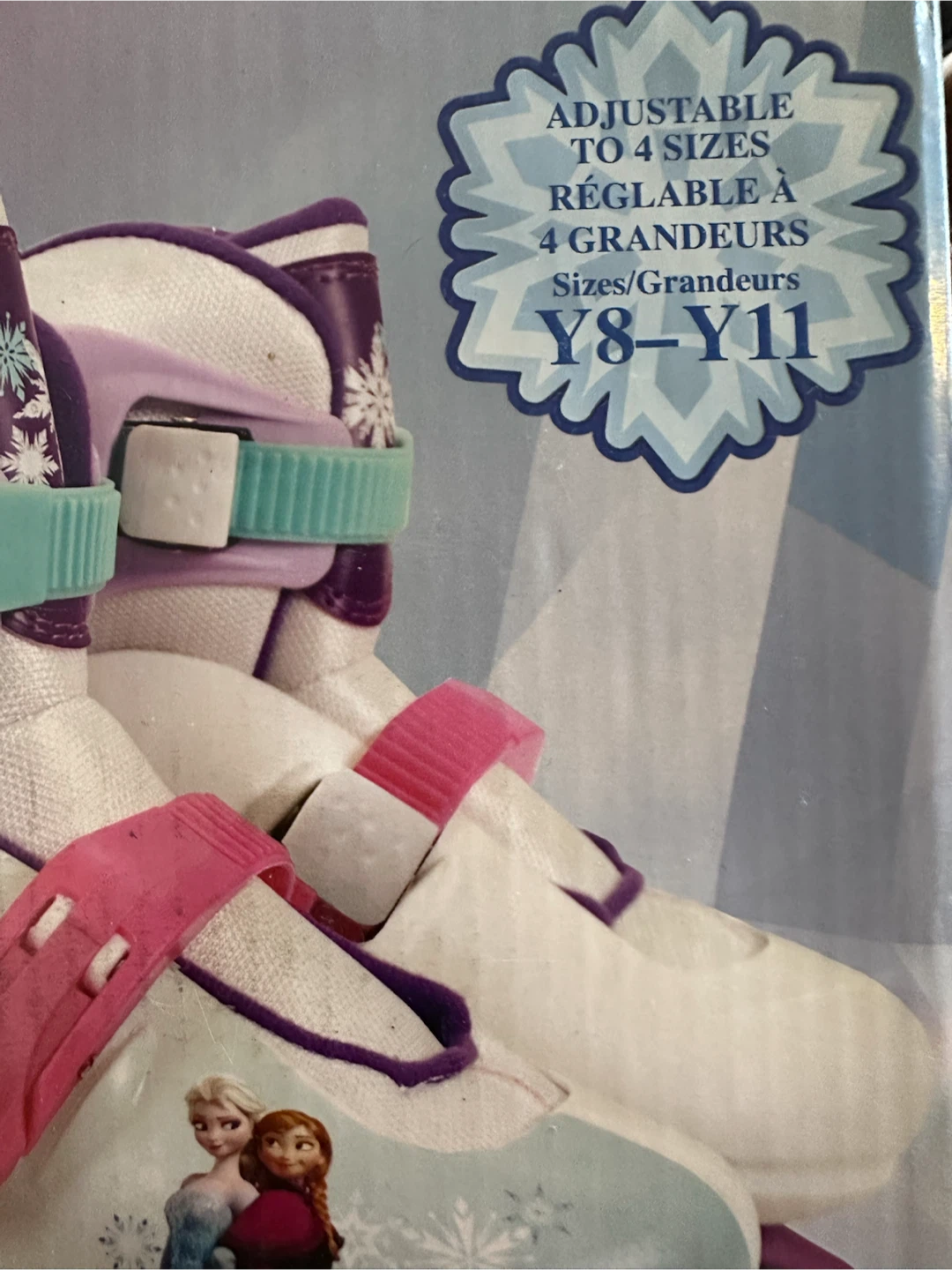 Disney Frozen Adjustable Girls Skates Y8-Y11 - photo 3