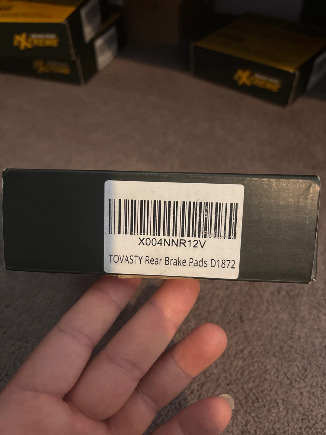 Rear Brake Pads D1872 “2 pair” - photo 2